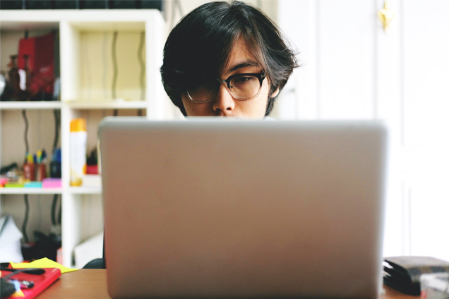 Student working from home after Digital Marketing course from Bindura Academy